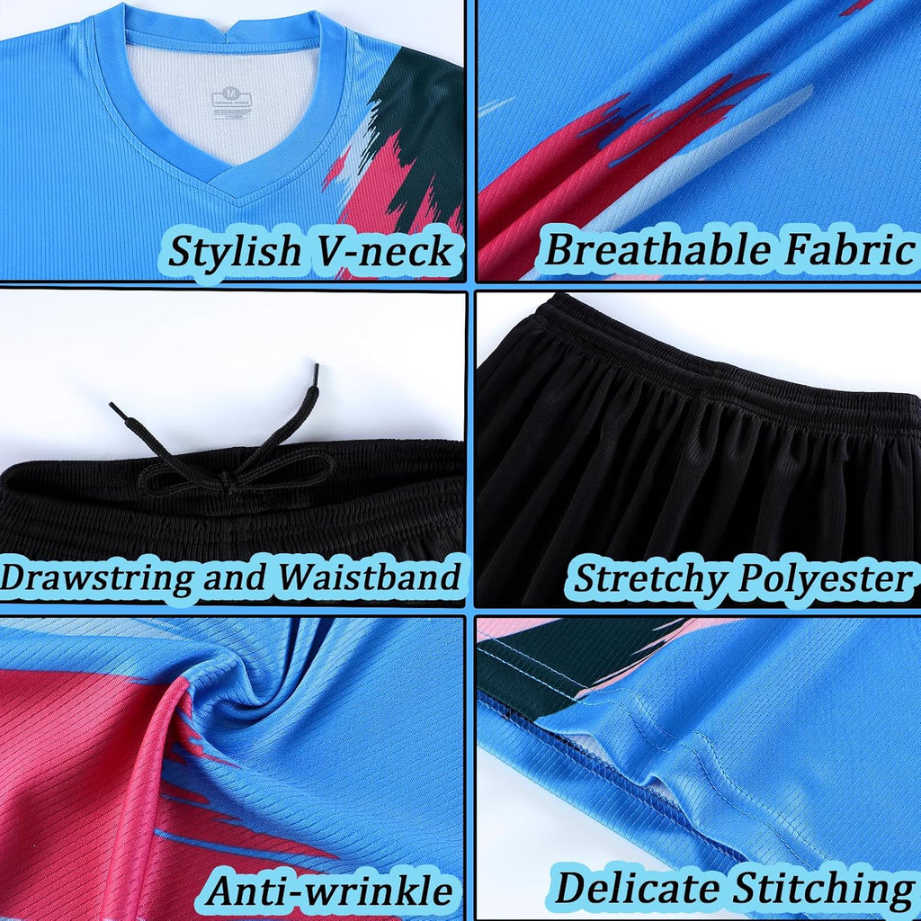 Custom Youth Soccer Jersey with Team Name, Number & Logo