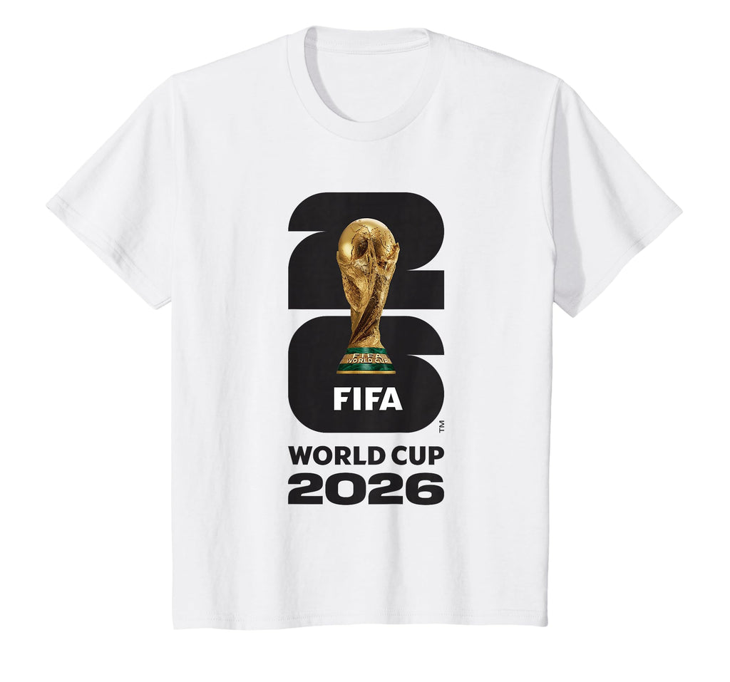 Kids FIFA World Cup T-Shirt - Gold Trophy Design