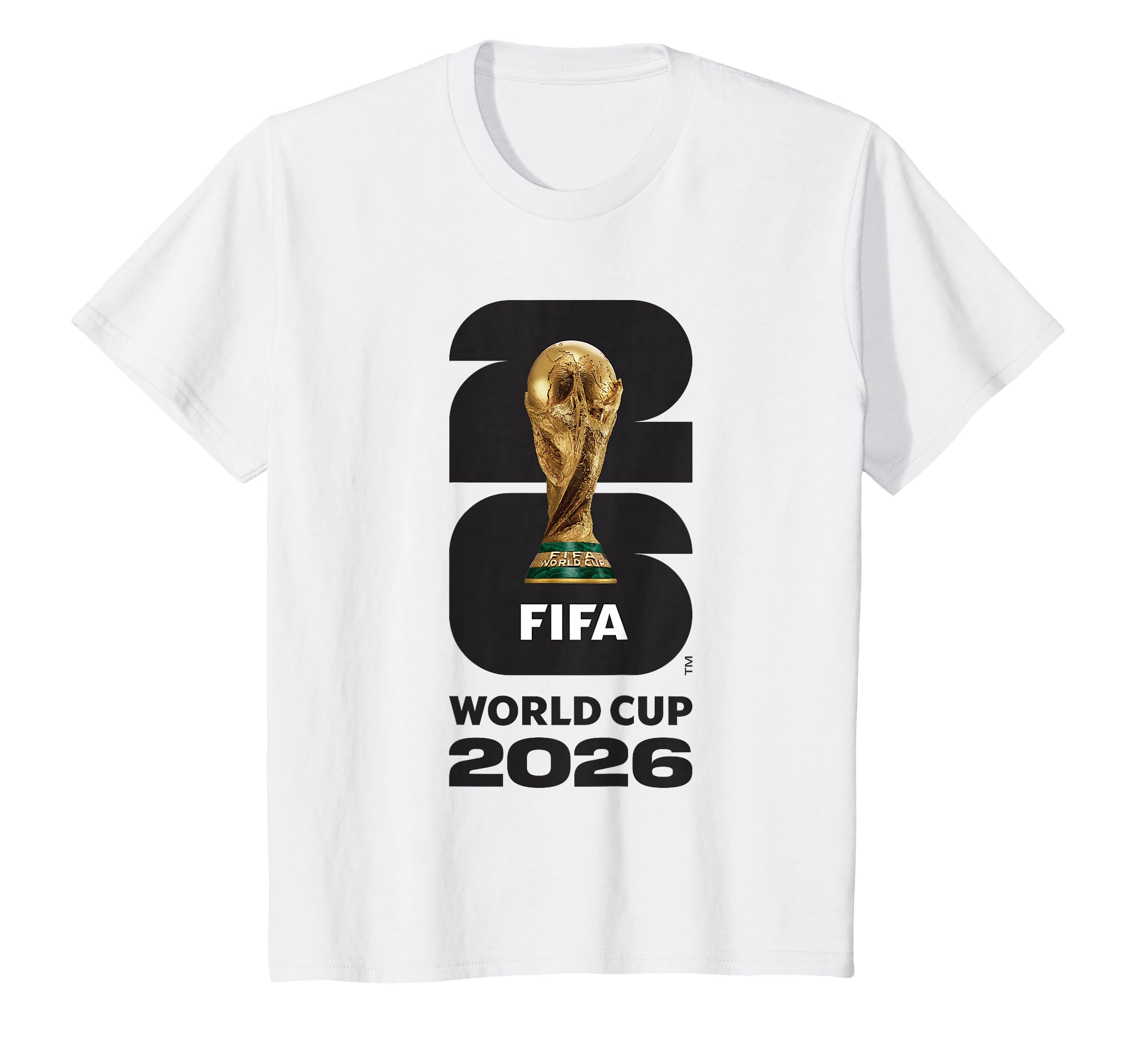 Kids FIFA World Cup T-Shirt - Gold Trophy Design