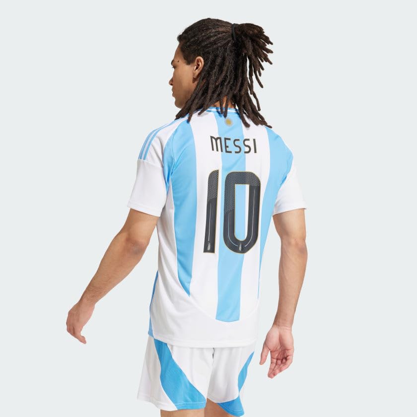 Argentina 24 Messi Home Soccer Jersey - XX-Large