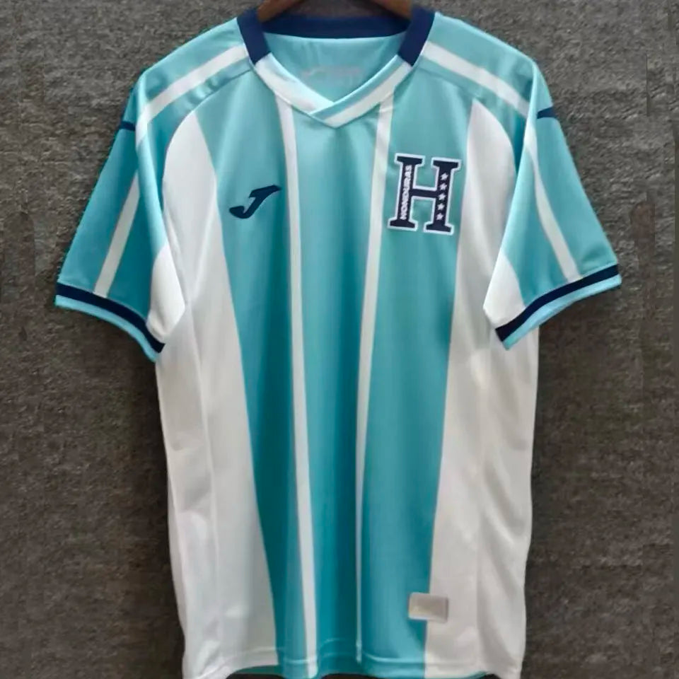 2026/27 Honduras Blue And White Fans Soccer Jersey Front