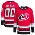 Men's Carolina Hurricanes Red Alternate Breakaway Custom Jerseys