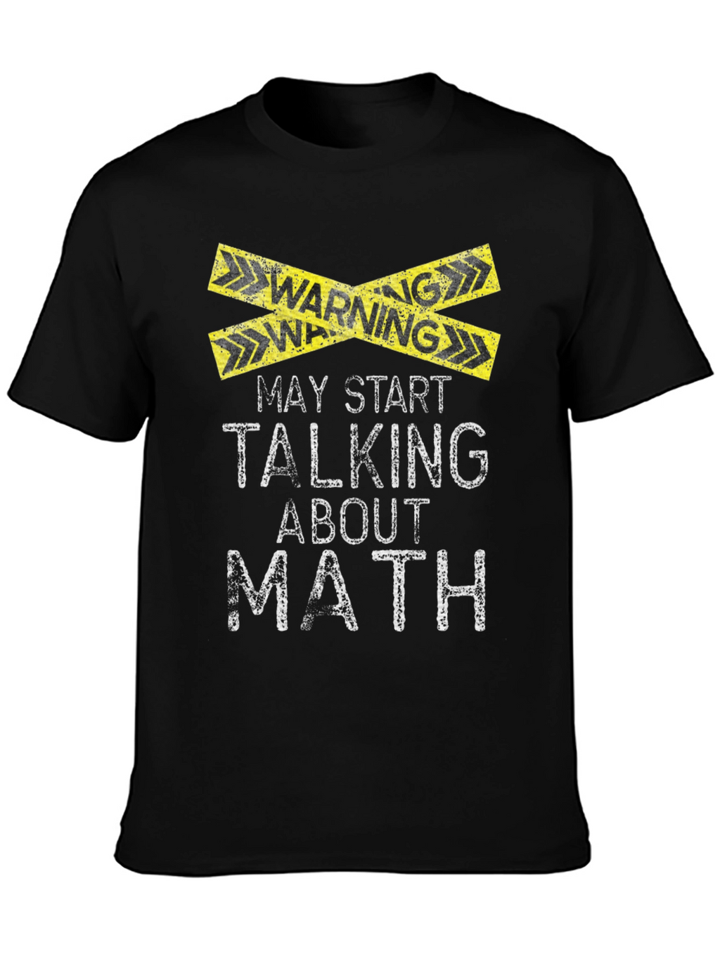 Warning May Talk About Math T-Shirt