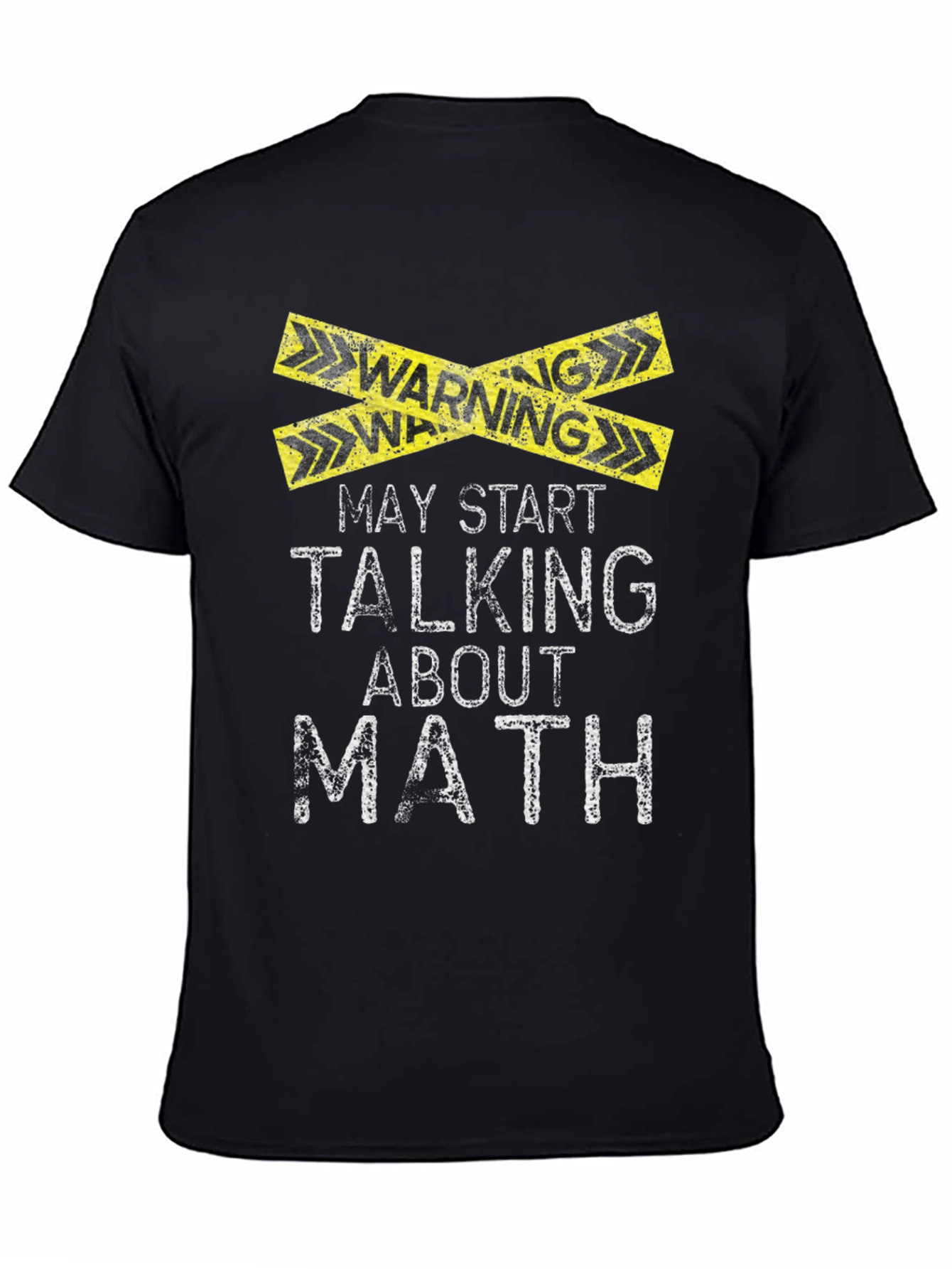 Warning May Talk About Math T-Shirt