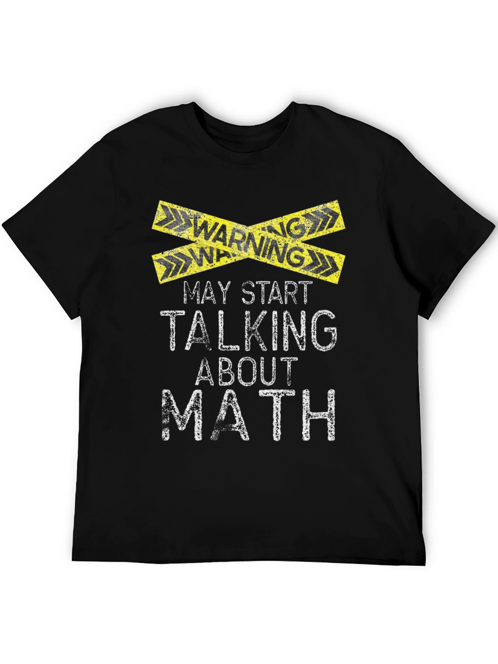 Warning May Talk About Math T-Shirt