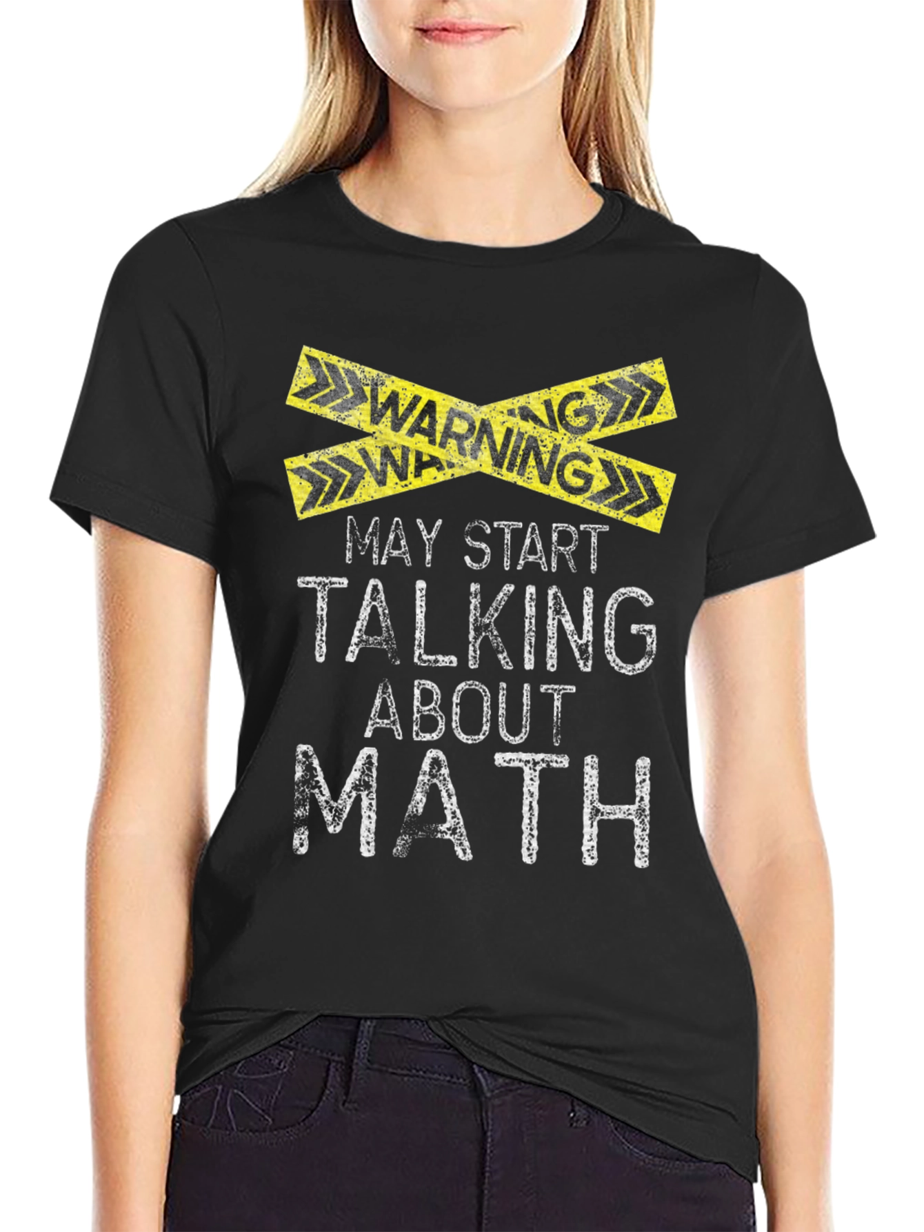 Warning May Talk About Math T-Shirt