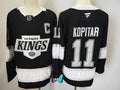 Men's Los Aneles Kings Anze Kopitar #11 Black Game Jerseys
