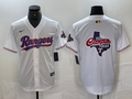 Men's Texas Rangers White 2024 Gold Collection Game Jerseys