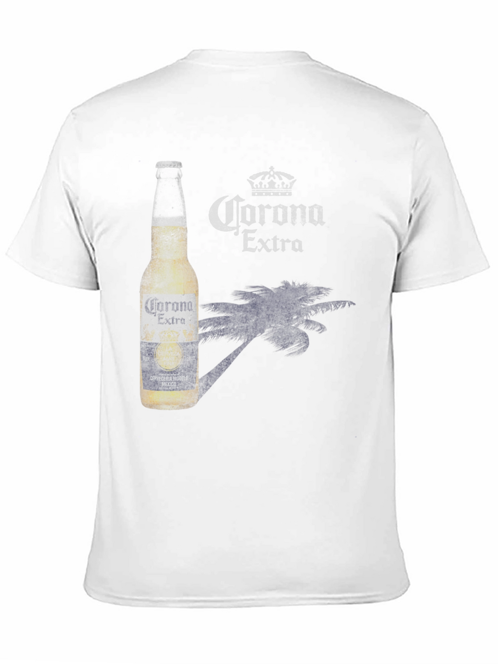 Corona Extra Beer Graphic Print T-Shirt