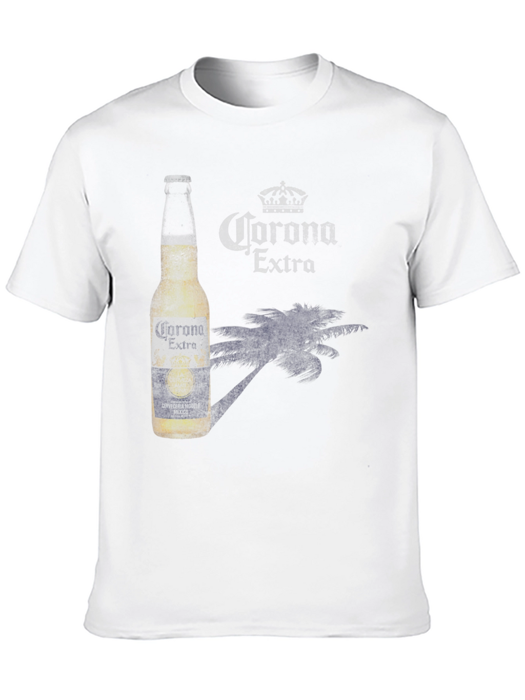 Corona Extra Beer Graphic Print T-Shirt