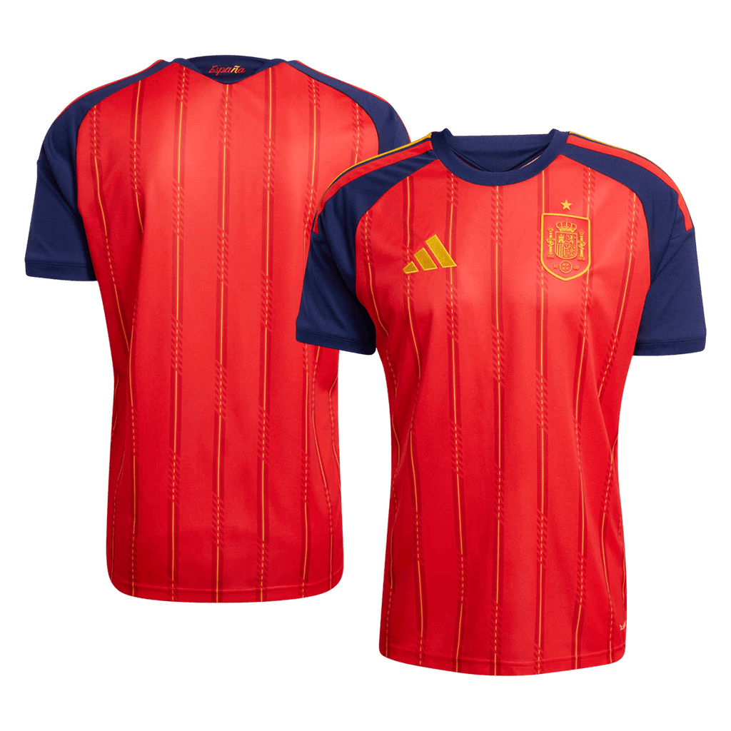 Spain Home Soccer Jersey World Cup 2026 Red Image 3