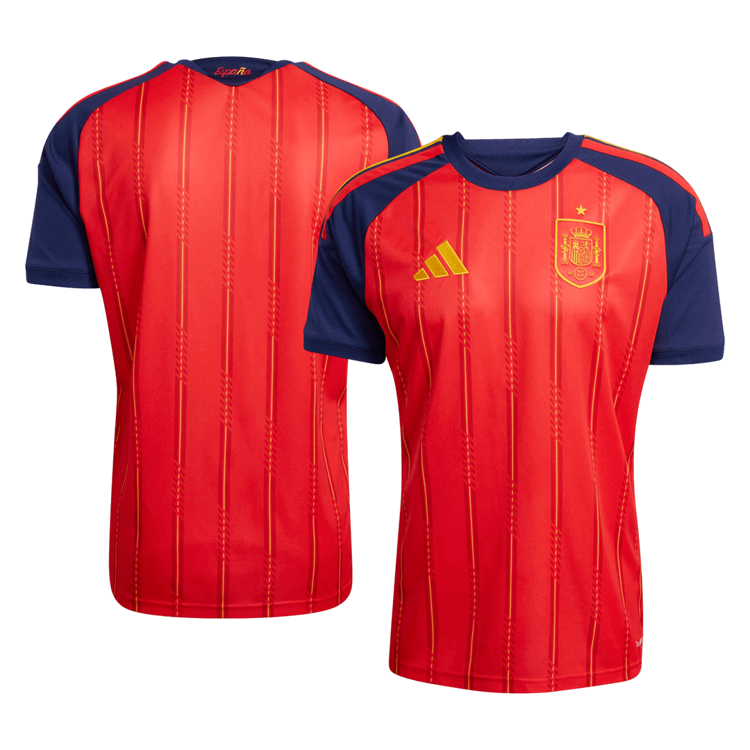 Spain Home Soccer Jersey World Cup 2026 Red Image 3