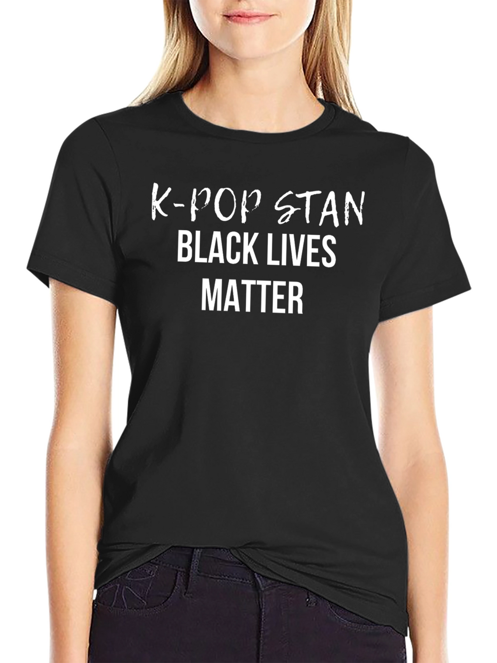 K-Pop Stan Black Lives Matter Graphic Tee