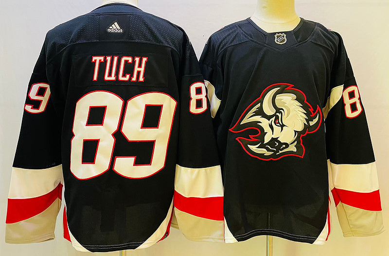 Men's Buffalo Sabres Alex Tuch #89 Black Player Jerseys