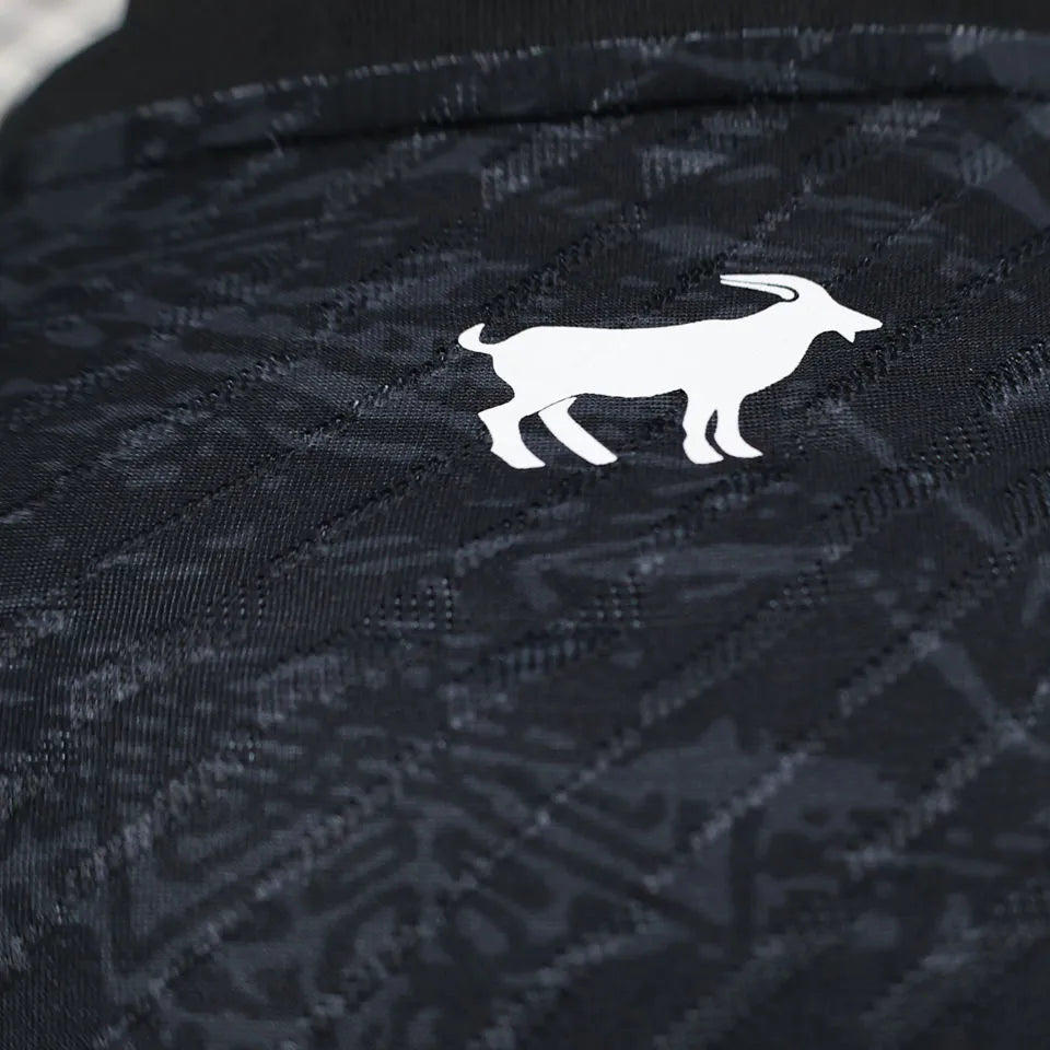 2023/24 Portugal Black Special Edition Player Version Jersey Detail 4