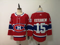 Men's Montreal Canadiens Jesperi Kotkaniemi #15 Red Player Game Jerseys