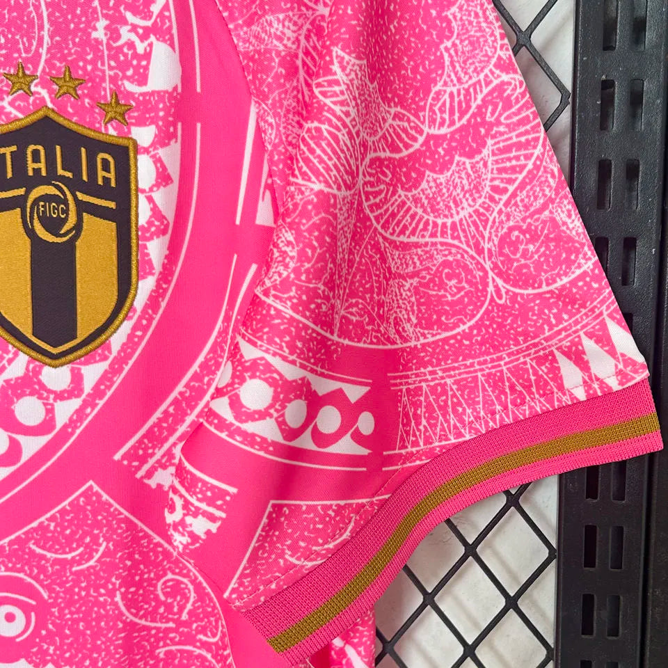 2024 Italy Special Edition Fans Soccer Jersey Detail 1