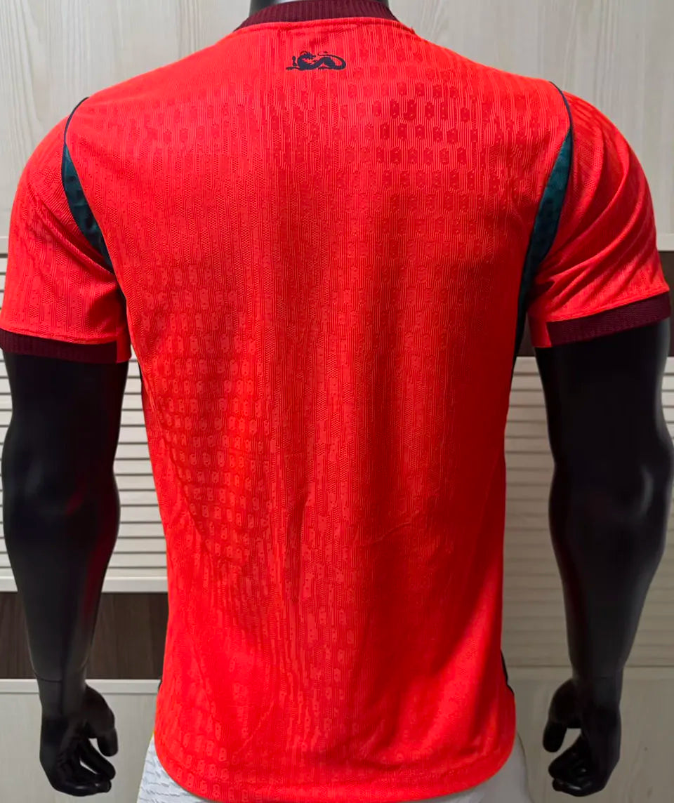 2026/27 China Home Red Player Version Soccer Jersey Back