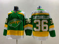 Men's Minnesota Wild Mats Zuccarello #36 Green Breakaway Jerseys