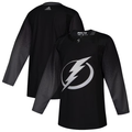 Men's Tampa Bay Lightning Black Alternate Authentic Blank Jerseys
