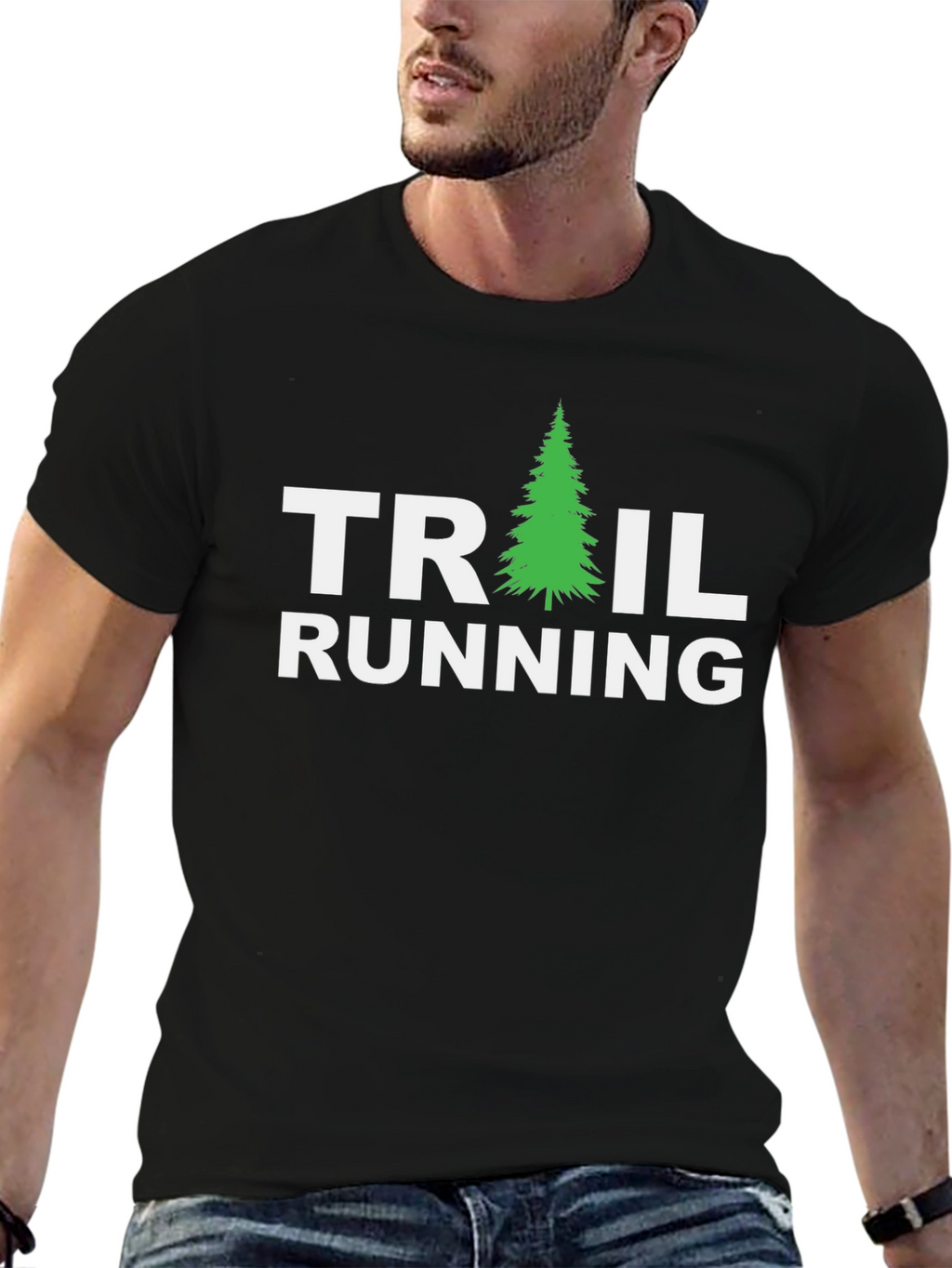 Trail Running T-Shirt - Tree Graphic Tee