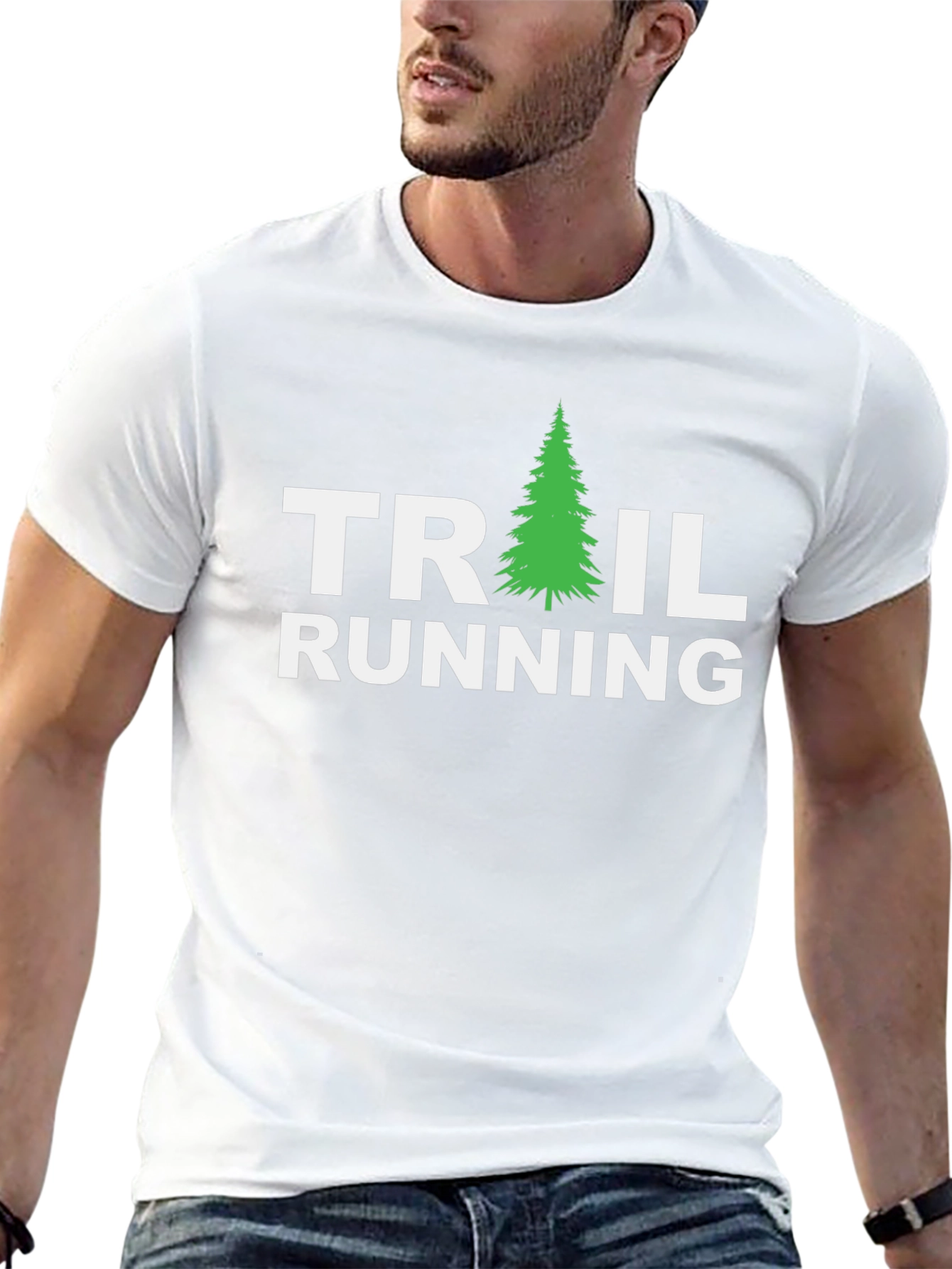 Trail Running T-Shirt - Tree Graphic Tee