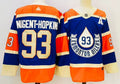 Men's Edmonton Oilers Nugent-Hopkins #93 Blue Player Game Jerseys