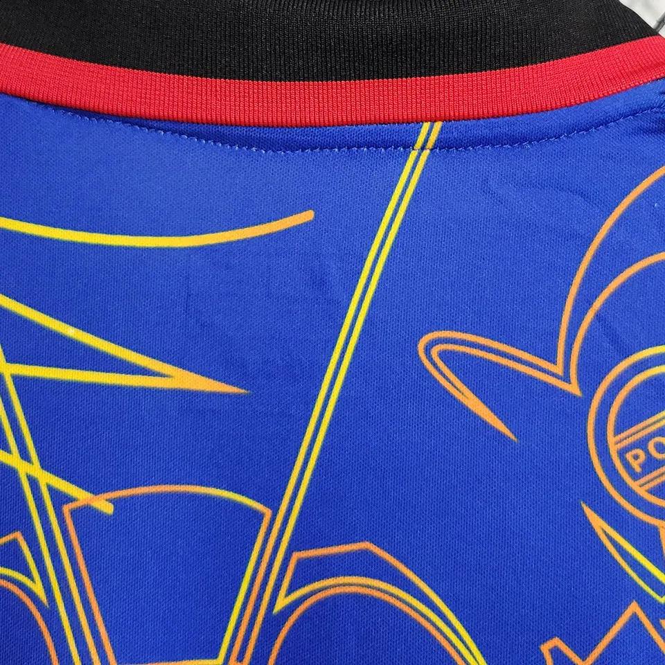 2023 Japan Blue Special Edition Fans Soccer Jersey Detail 4