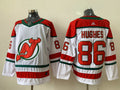 Men's New Jerseys Devils Jack Hughes #86 White Player Jerseys