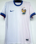 2024/25 France 1:1 Quality Away White Fans Soccer Jersey Front