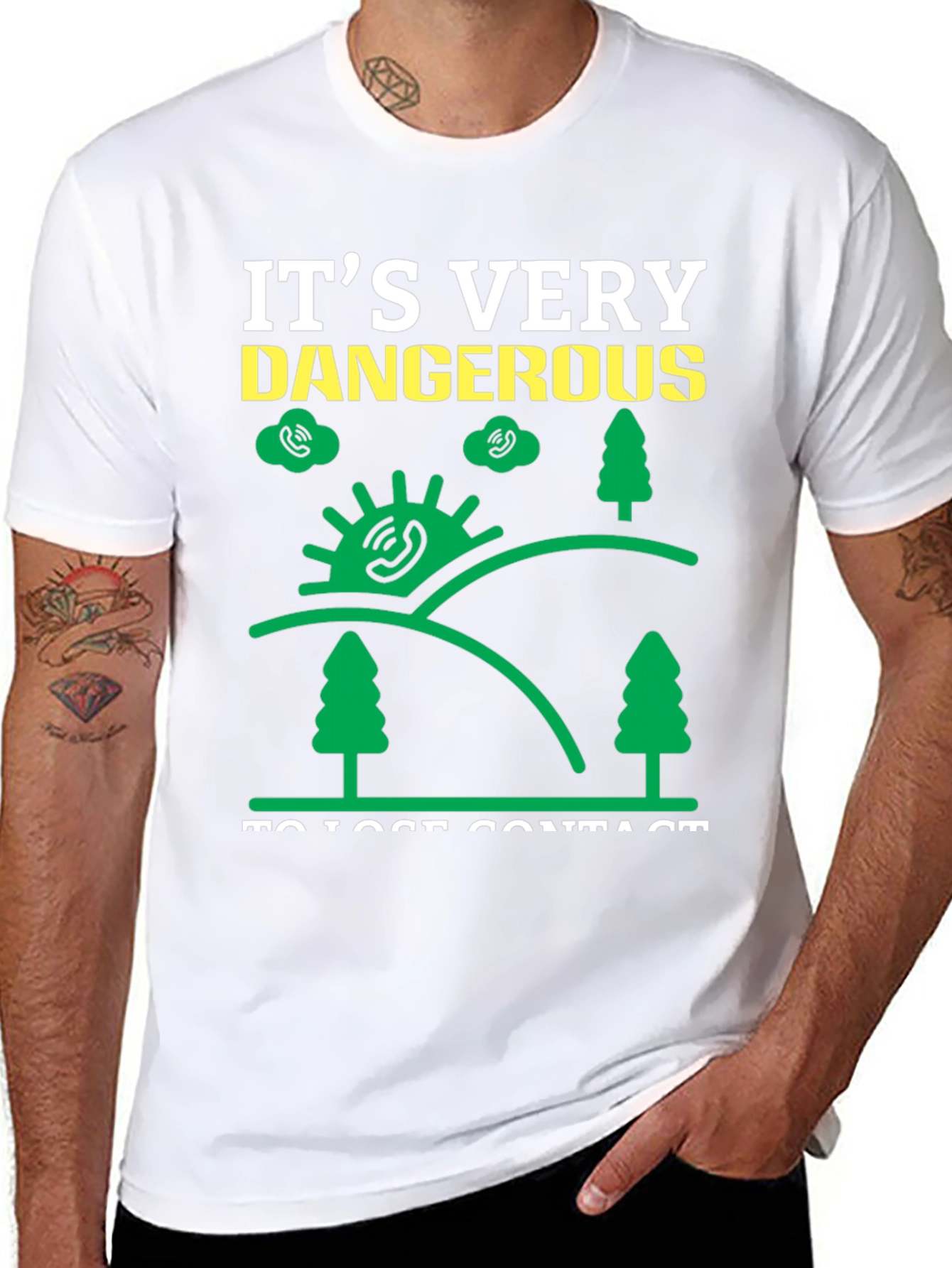 Its Very Dangerous to Lose Contact T-Shirt