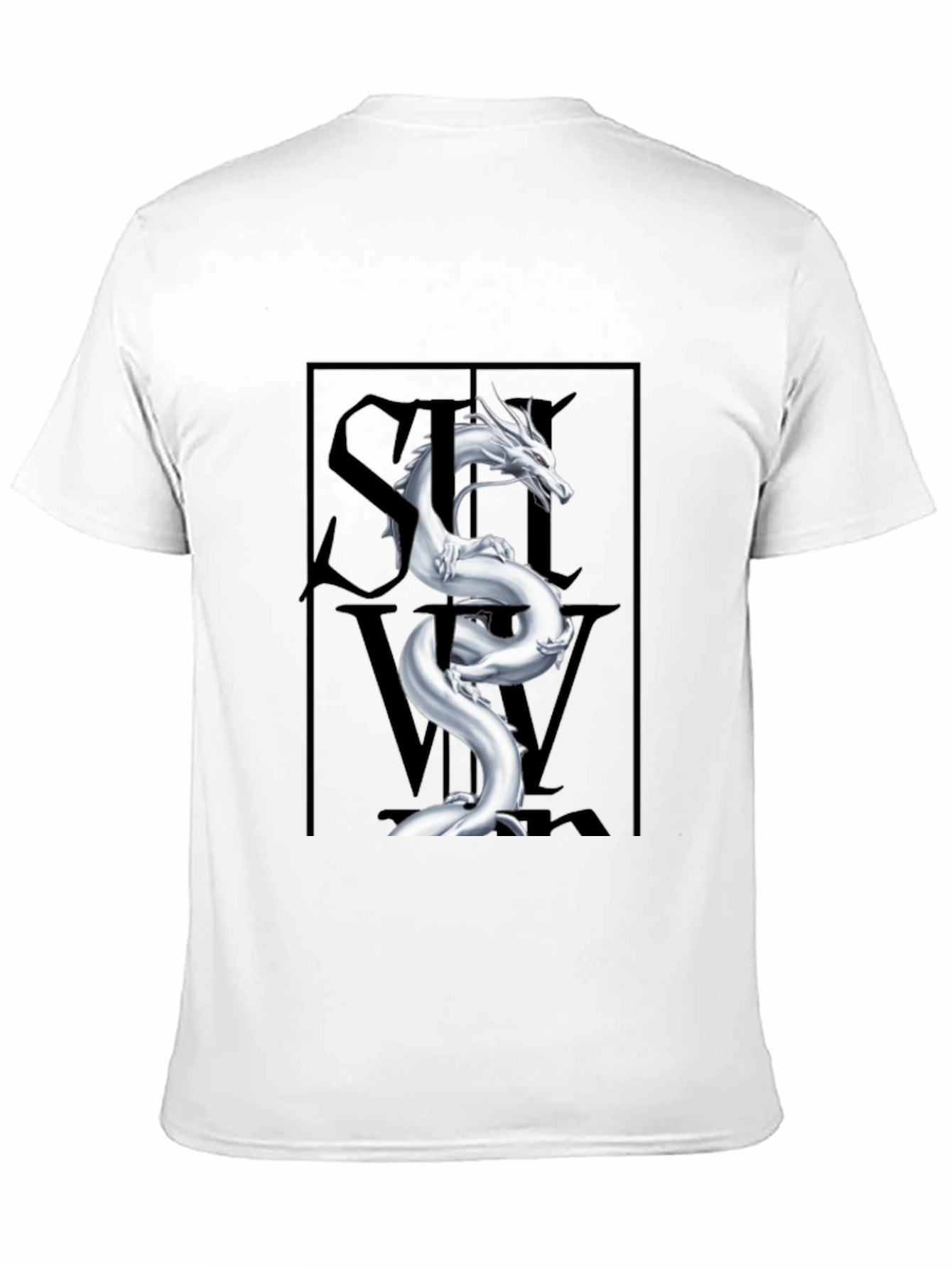 Mystic Dragon Graphic Tee - Stylish Black T-Shirt