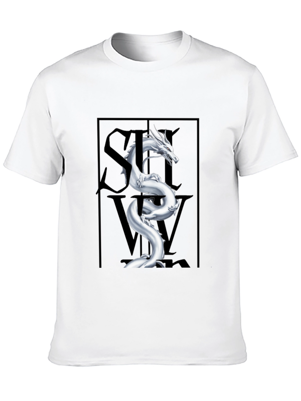 Mystic Dragon Graphic Tee - Stylish Black T-Shirt