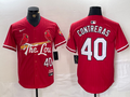 Men's St. Louis Cardinals Willson Contreras #40 Red 2024 City Connect Limited Player Jerseys