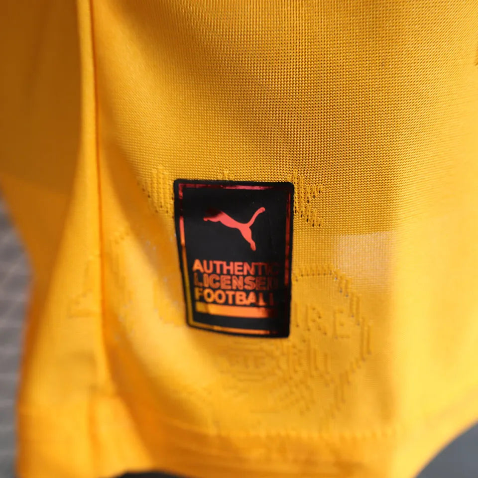2025 Ivory Coast Special Edition Orange Player Version Jersey Detail 4