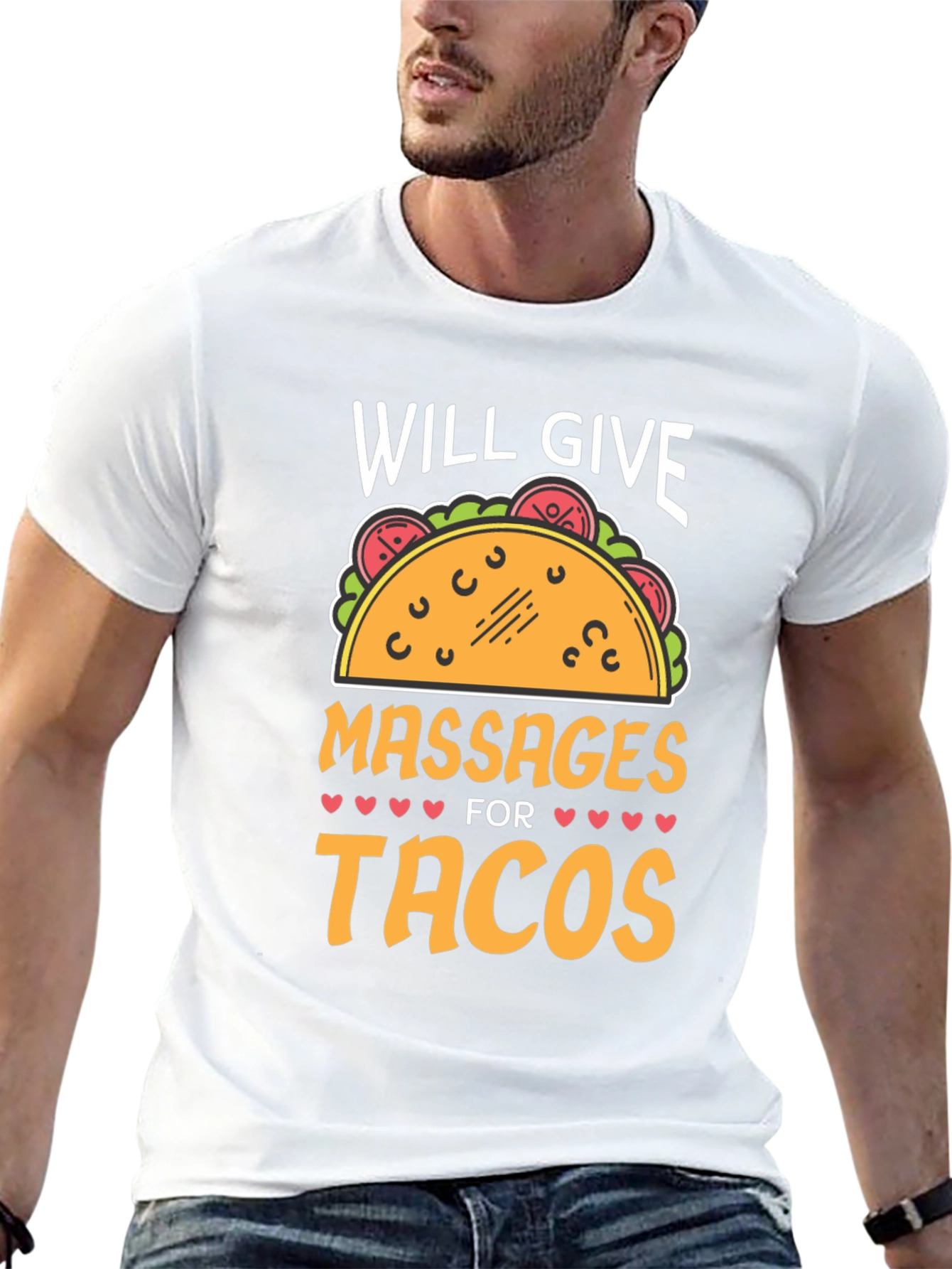 Massages For Tacos Graphic Tee