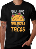Massages For Tacos Graphic Tee