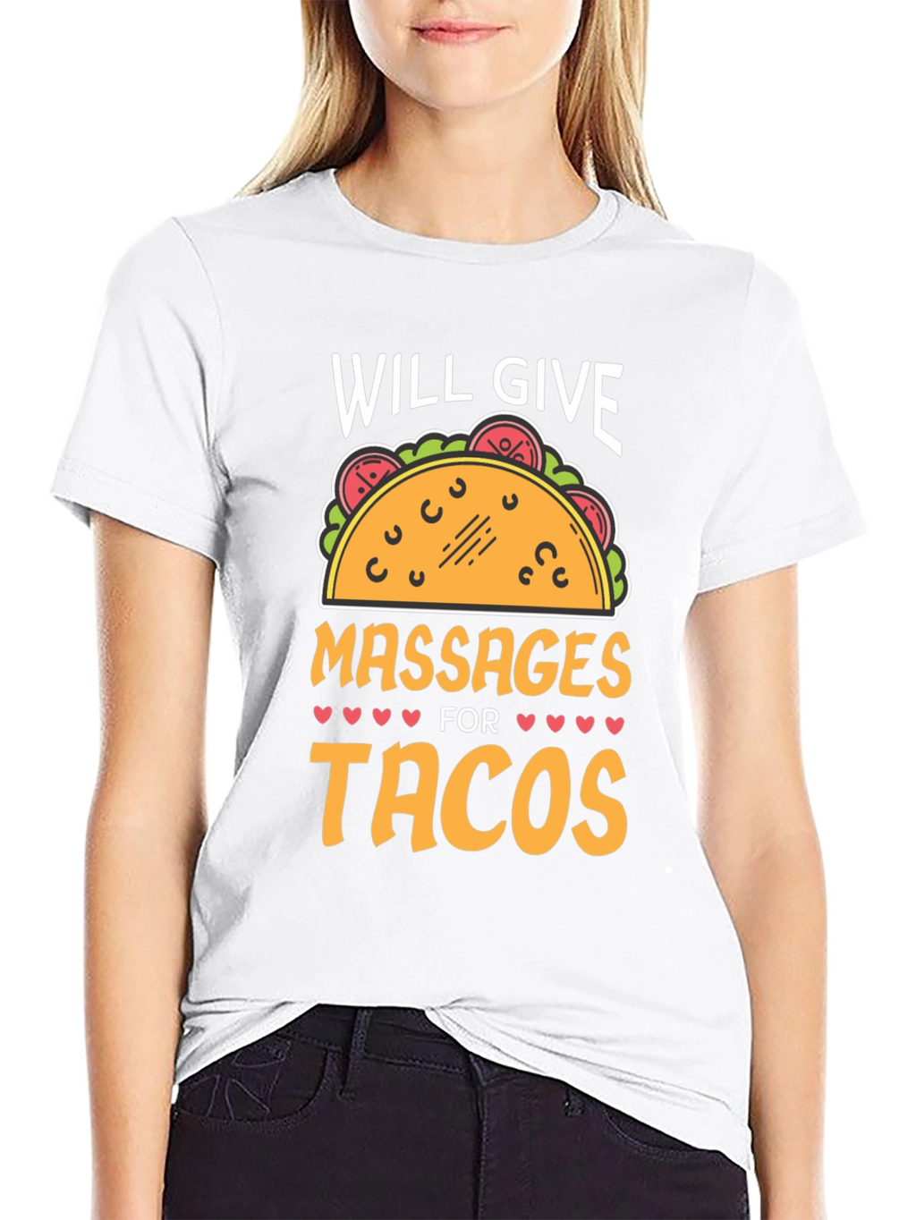 Massages For Tacos Graphic Tee