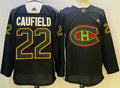 Men's Montreal Canadiens Cole Caufield #22 Black Player Jerseys