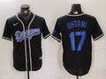 Men's Los Angeles Dodgers Shohei Ohtani #17 Black Player Game Jerseys