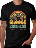 Choose Kindness T-Shirt Rainbow Graphic Tee