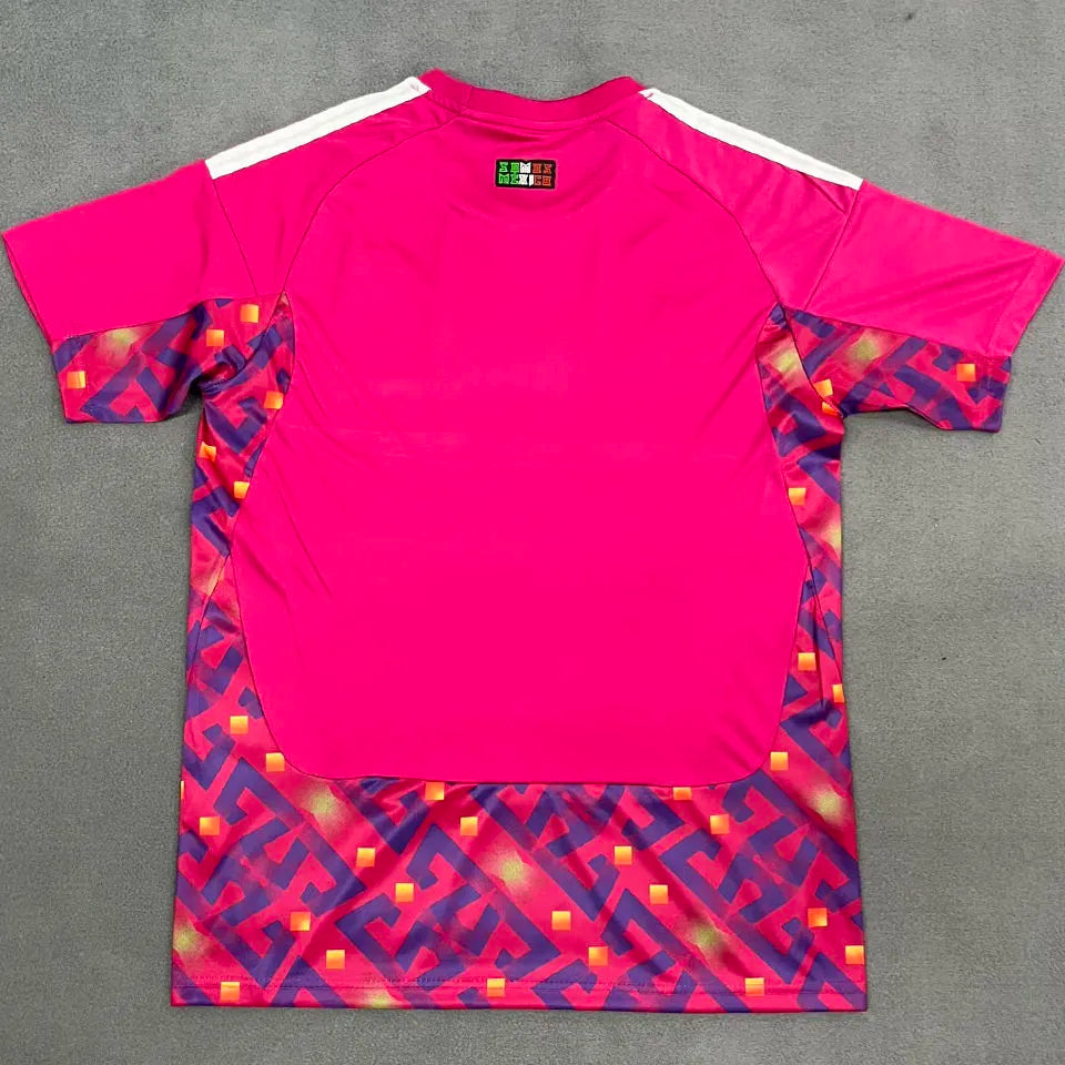 2026/27 Mexico Red Goalkeeper Soccer Jersey Back