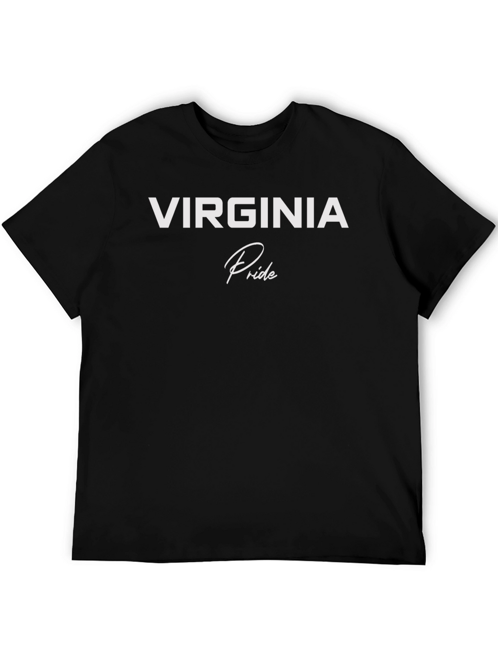Virginia Pride T-Shirt - Black Graphic Tee