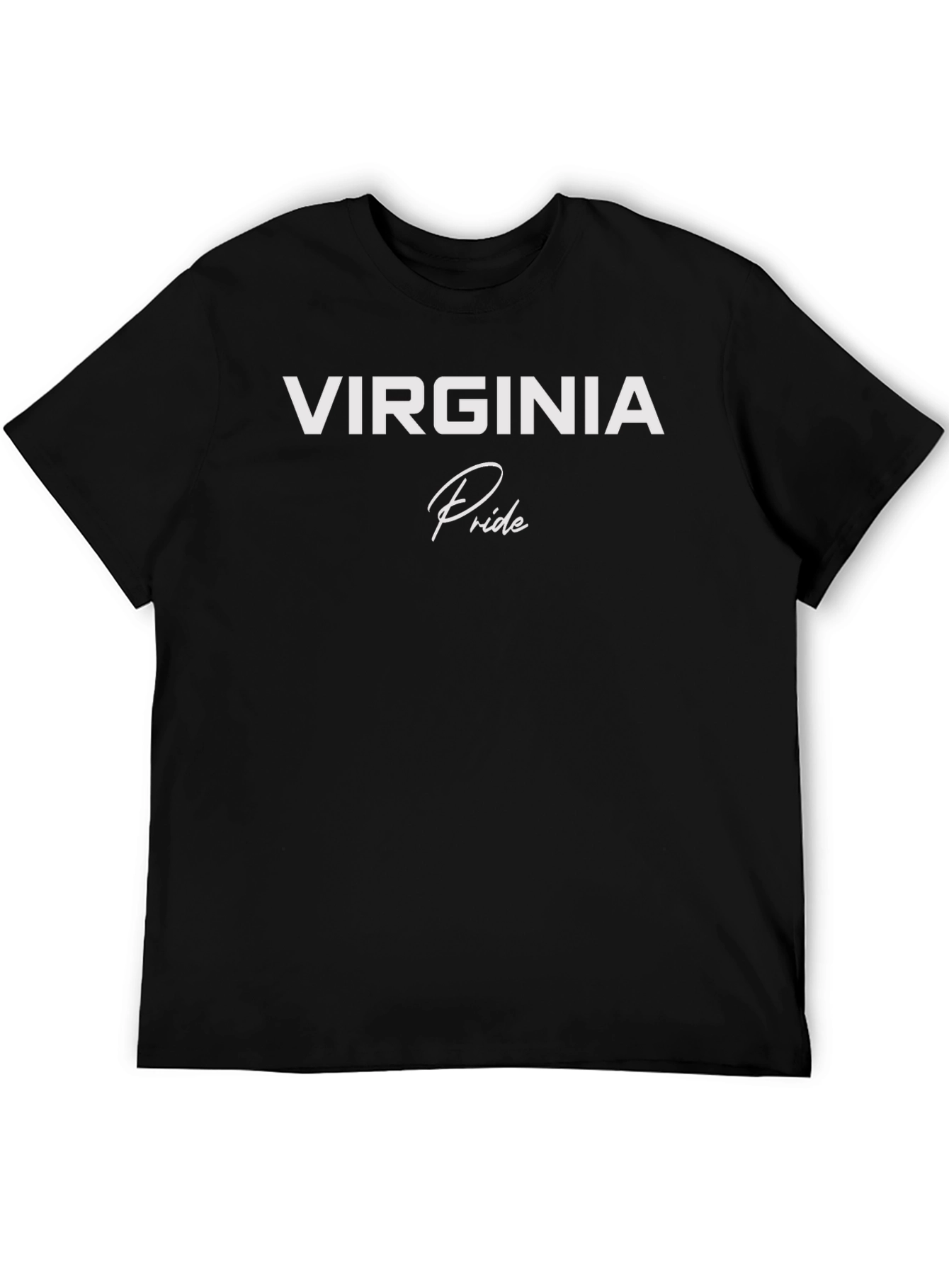 Virginia Pride T-Shirt - Black Graphic Tee