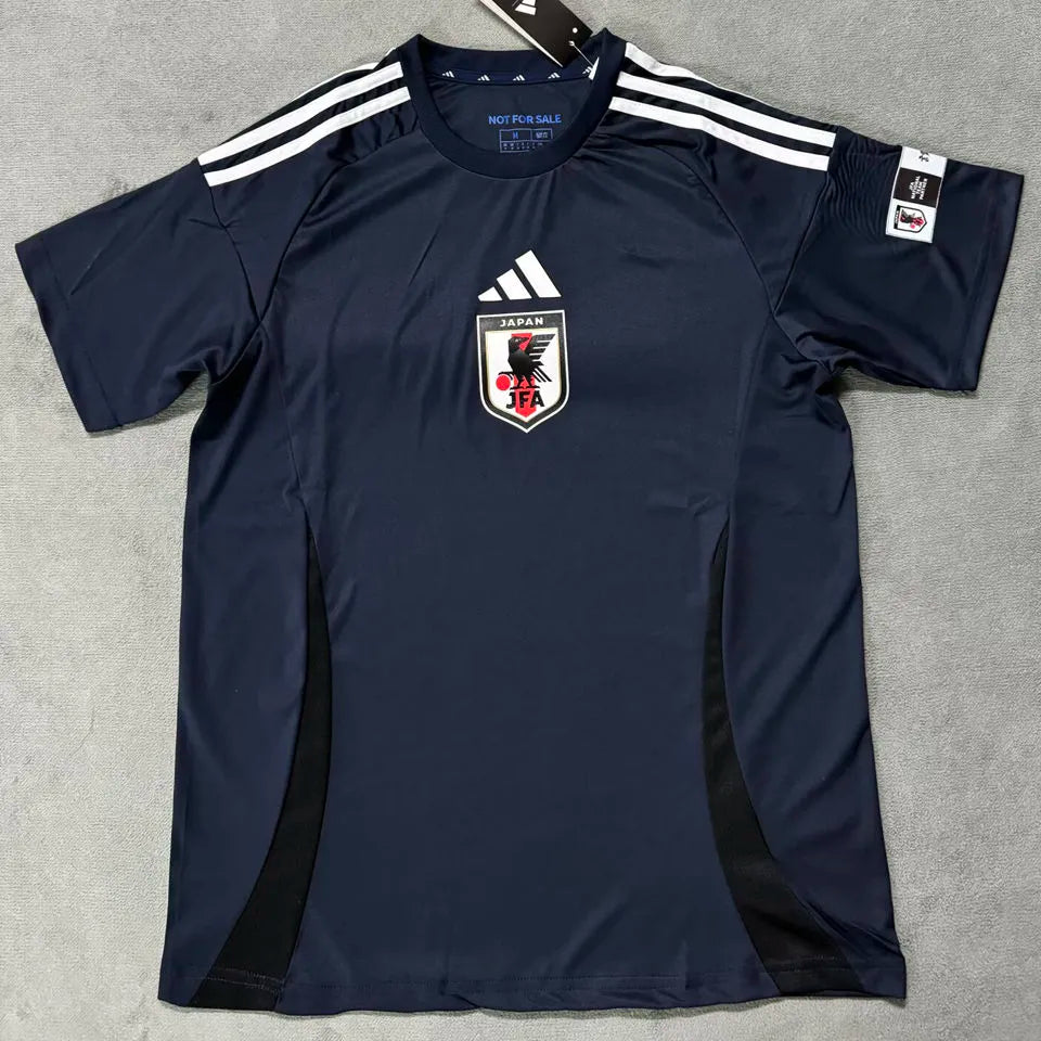 2025/26 Japan Home Black Fans Soccer Jersey Front