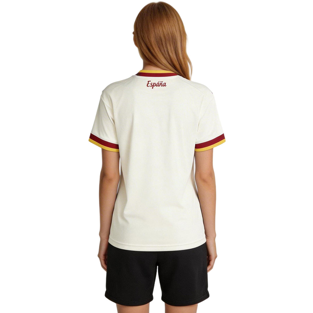 Women's Spain Away Jersey World Cup 2026 Back