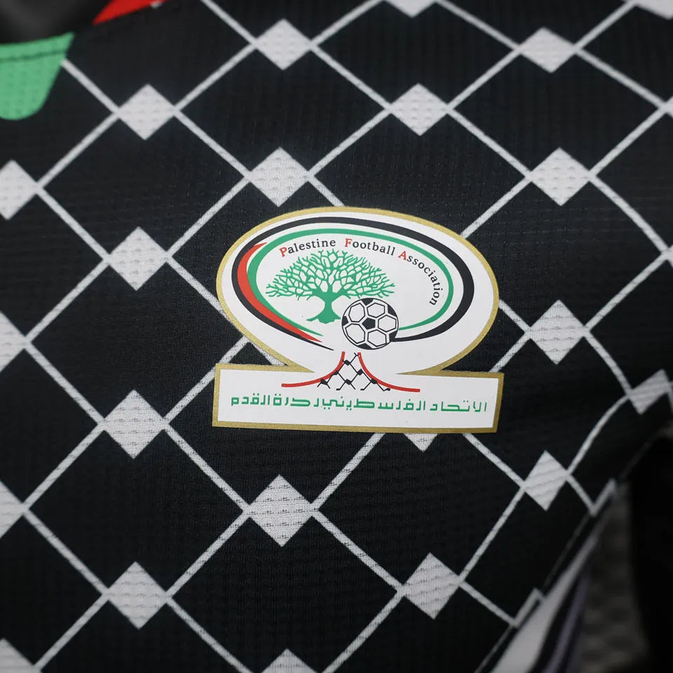 2024 Palestine Player Version Soccer Jersey Detail 3
