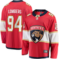 Men's Florida Panthers Ryan Lomberg #94 Red Home Breakaway Player Jerseys