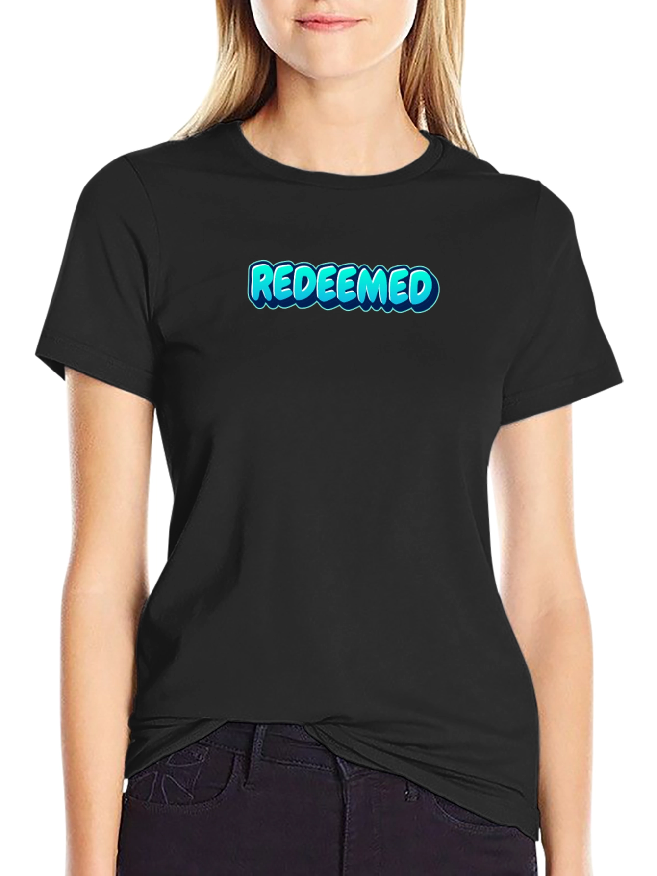 Redeemed Graphic Tee - Soft Cotton Blend - Casual Style