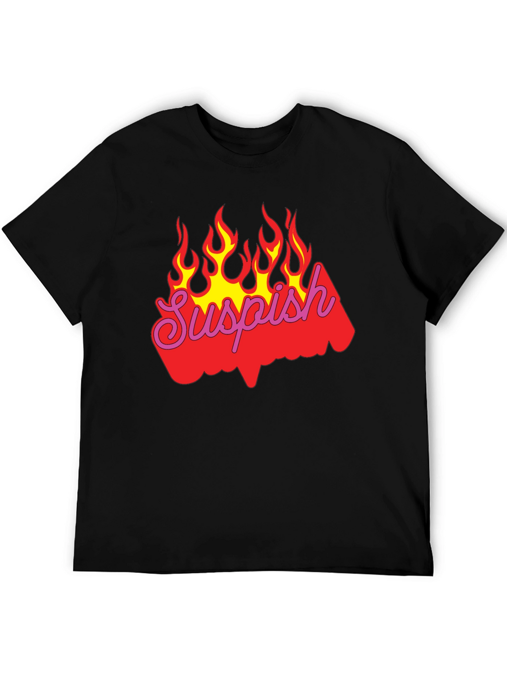 Suspish Flame Graphic T-Shirt
